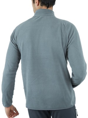 600508 Alpinist Gamma Fermuarlı Erkek Polar Sweet Gri M
