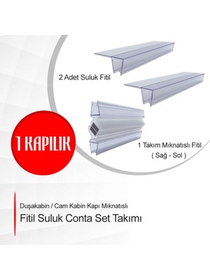 Aydın Duşakabin Mıknatıs Fitil (2 Mıknatıs 2 Suluk)