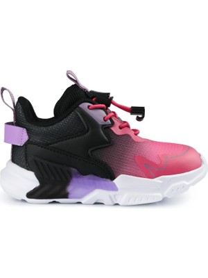 Vicco Haru Hafif Kız Bebe Siyah Sneaker