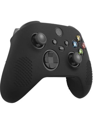 Konsol İstasyonu Xbox Series S-x Silikon Siyah Kol Koruyucu Kılıf 9. Nesil Kol Uyumlu