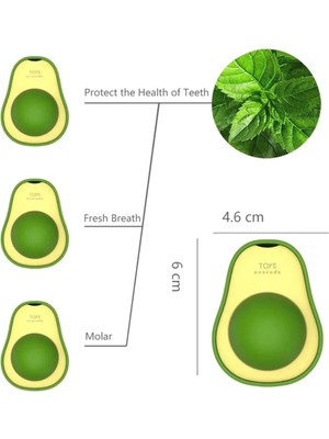 Deco Elit Avokado Catnip 360 Derece Dönen Kedi Nanesi Oyuncağı Kedi Çimi