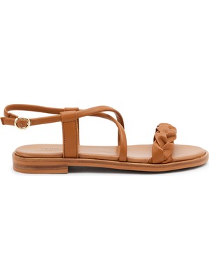 Frau Kadın Sandalet 85P9 Frau Mofy Leather Wood