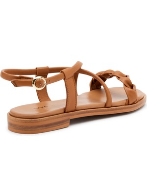 Frau Kadın Sandalet 85P9 Frau Mofy Leather Wood