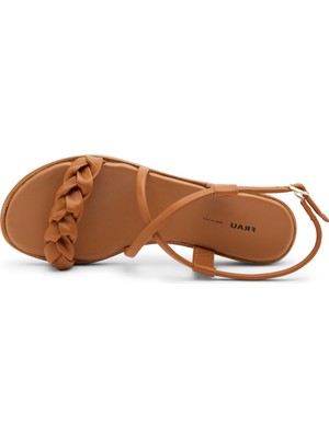 Frau Kadın Sandalet 85P9 Frau Mofy Leather Wood