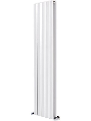 Hammam 1800 x 395 MM Amber Dikey Beyaz Alüminyum Radyatör Standart Bağlantı