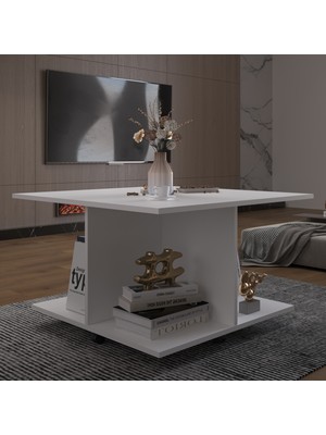 Asra Trend Lüks Tasarım Orta Sehpa %100 MDF Yemek Çalışma Masası OS002