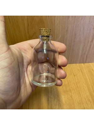 JUNİBELİW 4lü Mantar Tıpalı Cam Şişe Oda Kokusu Şişesi 50ml Çok Amaçlı 4x50ml