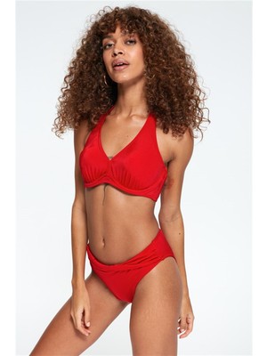 Pierre Cardin Aksesuarlı Fra Bikini Takım 227209 Kırmızı