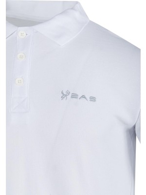 2AS Aluna Polo Yaka T-Shirt Beyaz