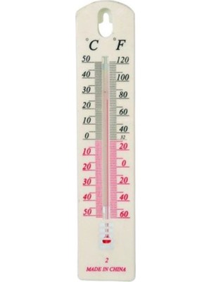 Misyon Plastik Termometre Kartela St08005