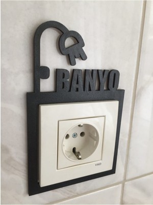 Home Jamin ﻿dekoratif Banyo Priz Çerçevesi 3 Adet