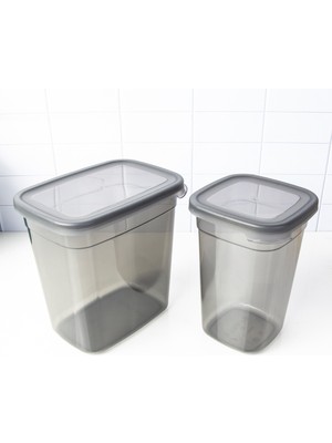 1 Adet 1,1 Lt + 1 Adet 1,85 Lt 2 Parça Yeni Nesil Saklama Kabı Seti