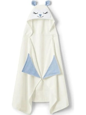 Reyo Havlu Denizi Ev Tekstil Ürünleri Kuzu Figürlü Nakışlı Havlu Panço