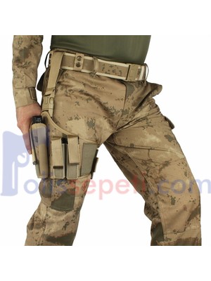 Polis Sepeti Fırtına Taktik Bacak Kılıfı Yeni Jandarma Kamuflaj