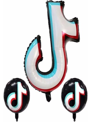 Çıtı Pıtı Store Tiktok 3’lü Set Folyo Balon