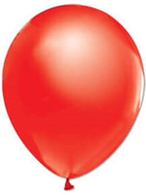 Parti Adresi Kırmızı Metalik Balon 10'lu 12"