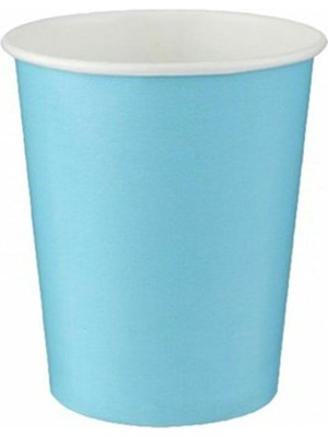 Balonevi TPL5527 Açık Mavi Pastel, 8 Adet Bardak 220/240CC