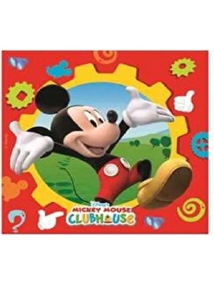Lasagna Store Mickey Mouse Temalı Baskılı 20 Adet Kare Peçete