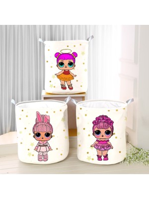 instababyrooms Dijital Baskılı Çok Amaçlı Sepet Model 40054