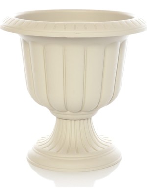 Serinova Nergis Saksı 9.8 Lt Kırık Beyaz