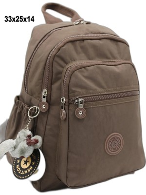 Bevitton Krinkıl Suya Dayanıklı Kumaş Kadın Sırt Çantası 5300 BVT5300SIRTT