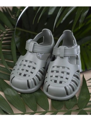 Igor S10271 013 Verde Green Çocuk Sandalet Yeşil Renk Kız ve Erkek Çocuklar İçin Konforlu