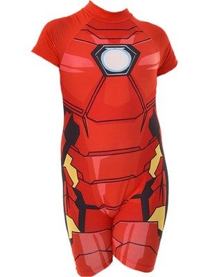 Rs Ramuni Erkek Çocuk Tulum Mayo Iron-Man