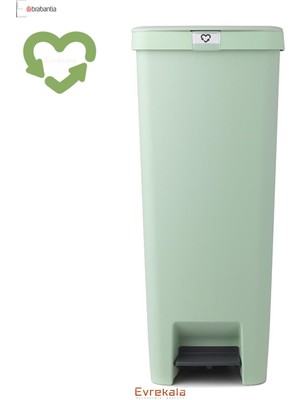 Evrekala Shop Çöp Kutusu Yeşil 40 Litre Geri Dönüştürülebilir - Çevre Dostu