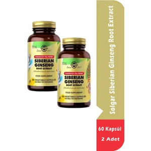 Siberian Ginseng Root Extract 60 Kapsül 2 Adet