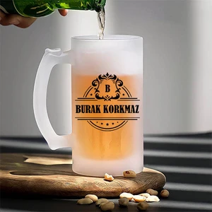 Babalara Hediyelik Isimli Bira Kadehi