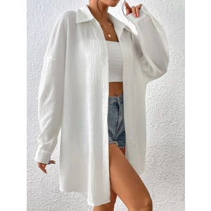 Kadın Oversize Uzun Gömlek