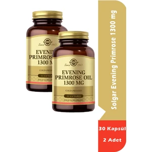Evening Primrose 1300 mg 30 Kapsül 2 Adet