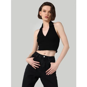Slim Fit   Kadın Siyah Atlet