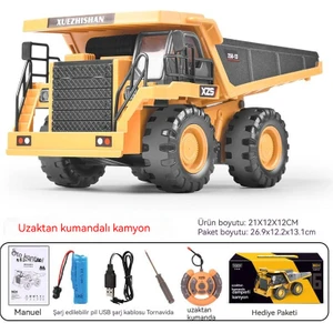 Uzaktan Kumandalı Kamyon Becerileri Eğitici Çocuk Oyuncağı (Yurt Dışından)