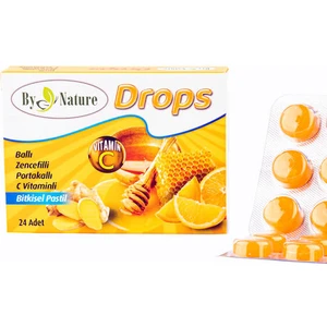 Ballı Zencefilli Portakallı C Vitaminli Drops 24'lü