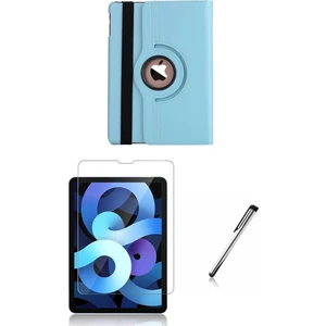 Apple Ipad 10.nesil 10.9 Inc Uyumlu 360 Dönebilen Kılıf Ekran Koruyucu Kalem Set