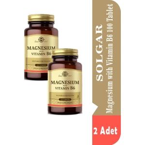 Magnesium With Vitamin B6 100 Tablet 2 Adet