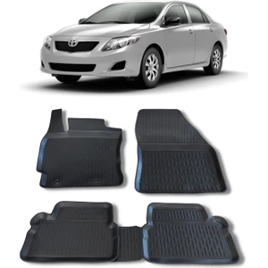 Toyota Corolla Paspas 2007 2012 Arası 3D Havuzlu Wöller Paspas