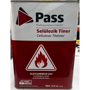 Selülozik Tiner 2.5lt