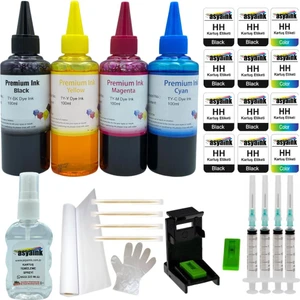 Hp Deskjet 2710 / 2711 Siyah / Renkli Kartuş Dolum Seti Muadil