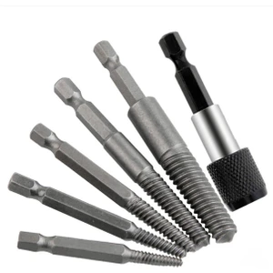 Rekotools-Bits Saplı Hasarlı Vida Sökücü 6 Parça