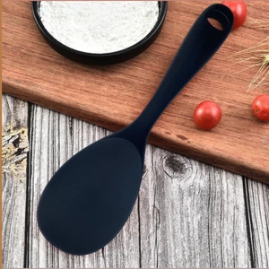 Sert Uçlu Isıya Dayanıklı Yanmaz Yapışmaz Silikon 22 Cm Kaşık Adet