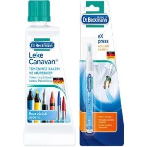 Dr.Beckmann Dr Beckman Leke Canavarı 50 ml Tükenmez Kalem + Dr.beckmann Leke Kalemi