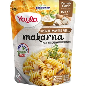 Yemek Hazır Kremalı Mantar Soslu Makarna 250 gr