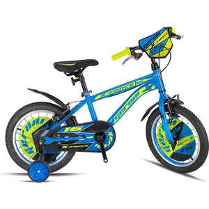 X-Force - 16"mtb - 10' - Vitessiz - V.b. - Mavi-Neon Sarı