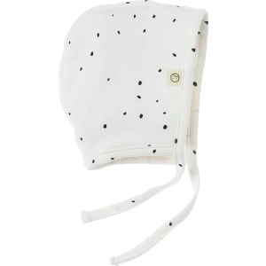 Little Gusto Ingiliz Şapka Bebek Cosmos Beyaz Organik Pamuk