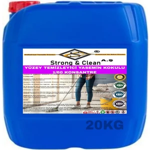 Strong & Clean Yüzey Temizleyici Konsantre 1/60 Yasemin Kokusu 20 kg