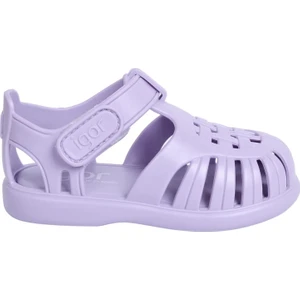 S10271 Tobby Solid Lila Çocuk Sandalet