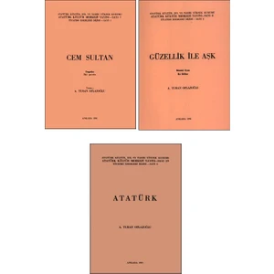 Cem Sultan - Güzellik İle Aşk - Atatürk - Tiyatro Eserler Dizisi 3 Kitap Set - Turan Oflaoğlu - Abdulkadir Turan Oflazoğlu