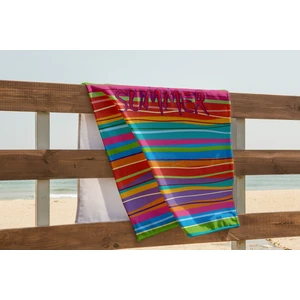 Pusula Home Summer Plaj Havlusu -70 x 150 cm